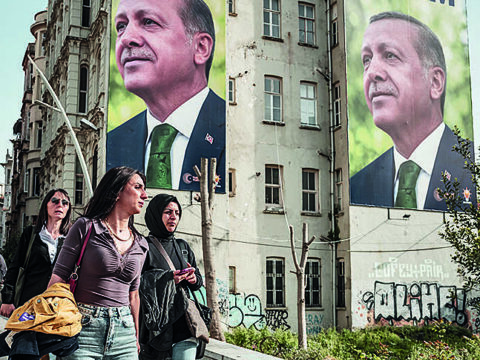 Erdogan: Turkey's incumbent President Recep Tayyip Erdogan claims victory in poll