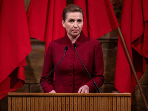 Denmark PM delivers speech partly written by AI