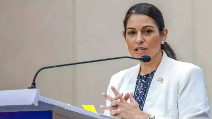 Man jailed for threatening Priti Patel in UK