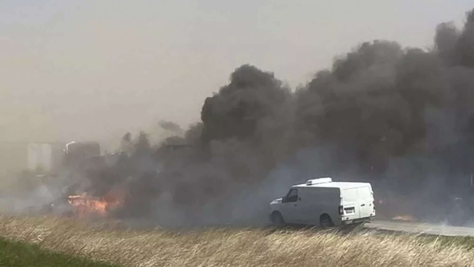 At least 6 dead after dust storm causes crashes in Illinois