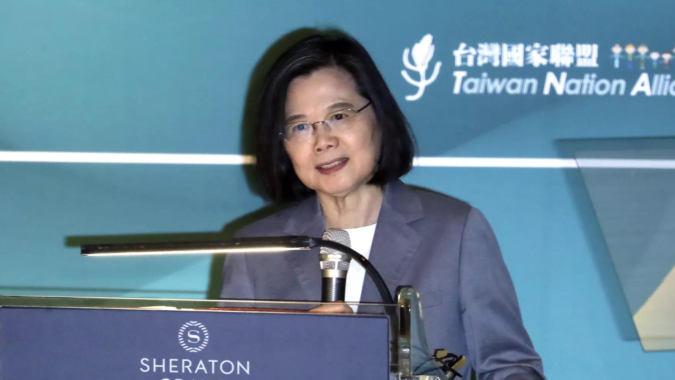 Taiwan: Taiwan's President Tsai Ing-wen hopes to deepen US security exchanges