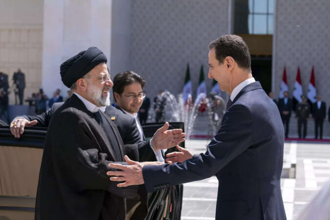 Iran's president Raisi holds rare meeting with Assad in Syria