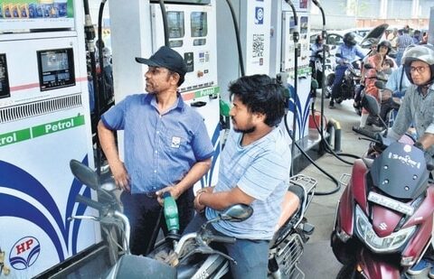 Petrol, diesel rates today (HT file photo)