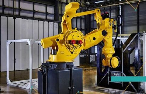 Fanuc M2000iA/2300 idustrial robot (HT Photo/Vishal Mathur)