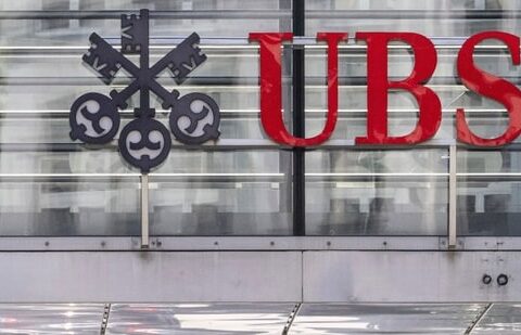 The logos of the Swiss banks Credit Suisse and UBS are pictured in Zurich, Switzerland, June 12.(AP)