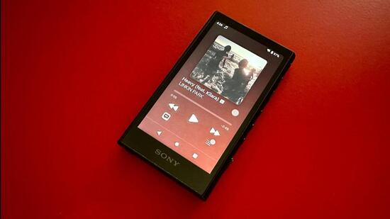 The Sony Walkman NW-A306. (Vishal Mathur/ HT Photo)