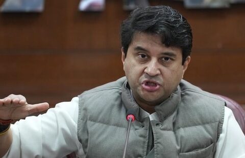 Union minister Jyotiraditya Scindia (PTI)