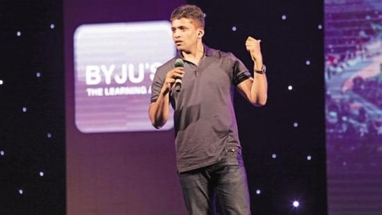 Byju Raveendran, CEO of education technology giant Byju’s.(File)