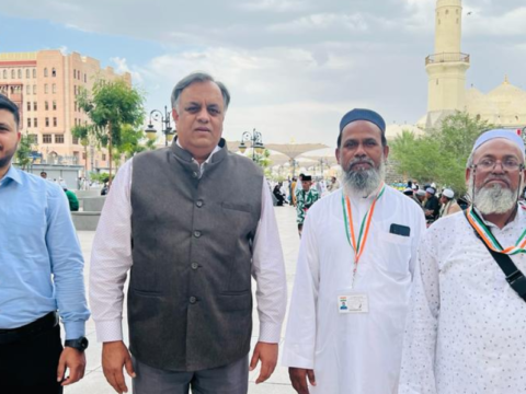 Envoy visits Mecca, inspects arrangements set up for Indian Hajj pilgrims