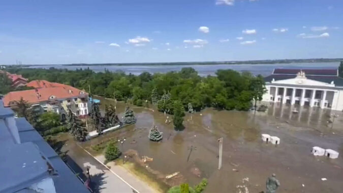 Eight dead from Ukraine dam flooding: Russia