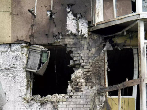 3 wounded as drone hits residential building in southwestern Russia near Ukraine