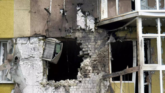 3 wounded as drone hits residential building in southwestern Russia near Ukraine