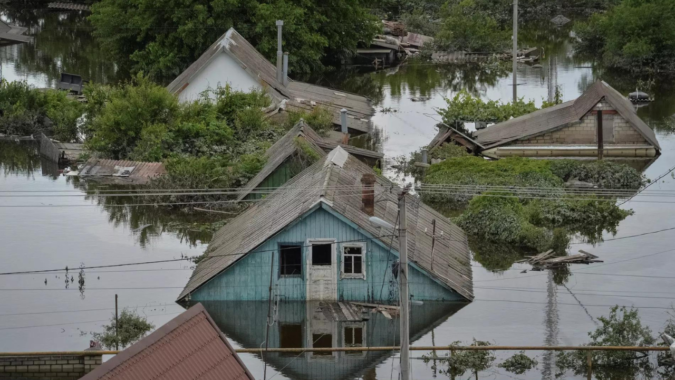 Six dead, 35 people missing after Ukraine flood: Kyiv