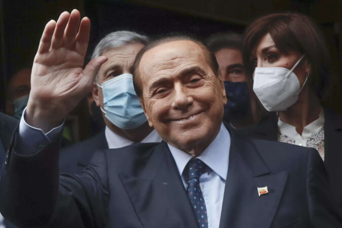 Billionaire Silvio Berlusconi brought burlesque to Italian politics