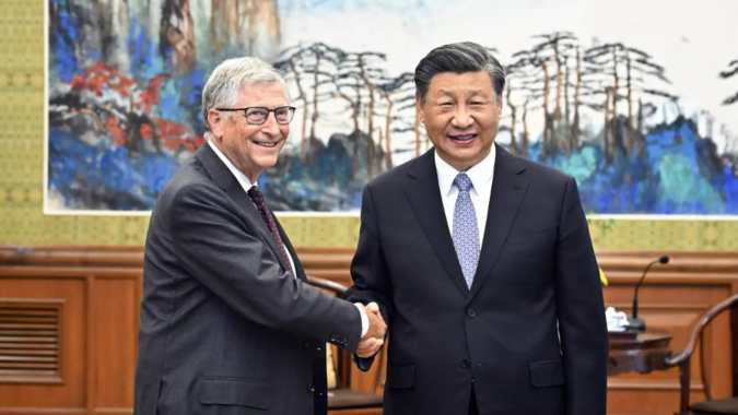 Chinese president Xi Jinping stresses US-China cooperation in meeting with Bill Gates