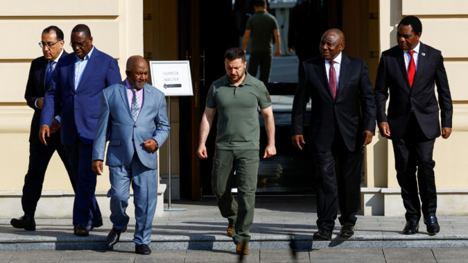 Zelenskyy: Ukraine president Zelenskyy rules out talks with Russia as African leaders urge de-escalation