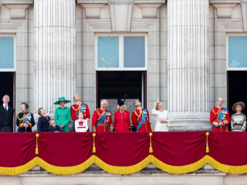 Charles: UK royal family unite for King Charles III's birthday parade