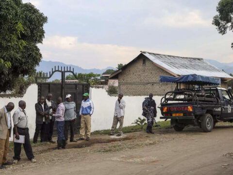 Ugandan border town prepares to bury victims of rebel massacre that left 42 dead, mostly students