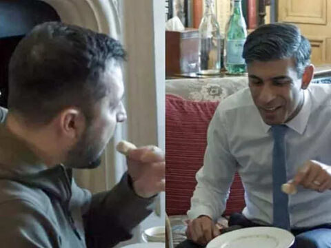 Zelenskyy: Sweet treat: When Zelenskyy ate Rishi Sunak’s mom-made barfi