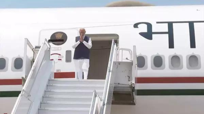 Pm Modi: PM Modi arrives in New York on first leg of State visit to US | India News