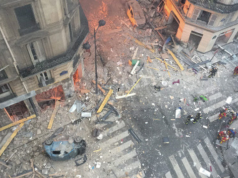 Paris: Paris blast: At least 37 hurt, sniffer dogs pick up scent under rubble