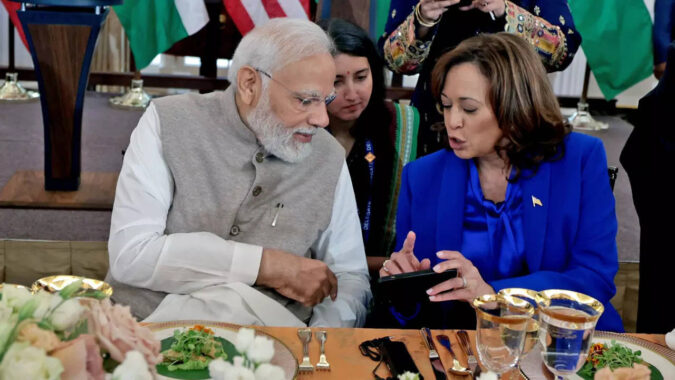 US Vice-President Kamala Harris' achievements inspiration for all women, says PM Modi | India News