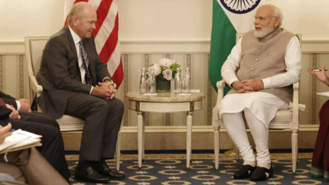 'It's great when technologies, opportunities align with vision a leader has for the country,' says Boeing CEO Calhoun after meeting PM Modi