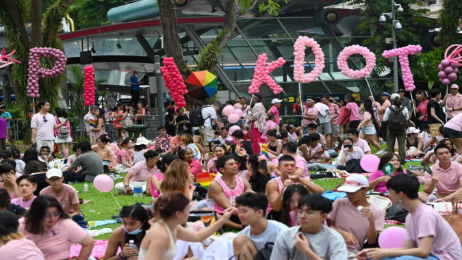 Singapore holds first LGBTQ rally since gay sex decriminalised