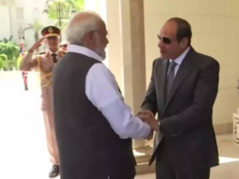 PM Modi meets Egyptian President El-Sisi | India News