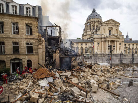 Paris: Rescuers found body in rubble of Paris building that collapsed in explosion