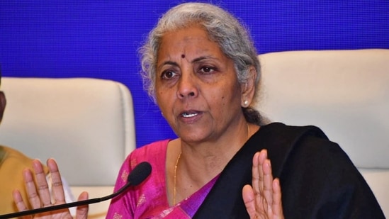 Union finance minister Nirmala Sitharaman (ANI)