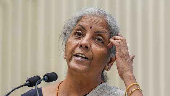 Finance minister Nirmala Sitharaman (PTI)