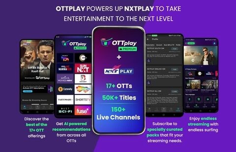 OTTplay Premium powers up NXTPLAY to take entertainment to the next level