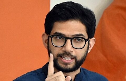 Shiv Sena (Uddhav Balasaheb Thackeray) leader Aaditya Thackeray .(ANI)