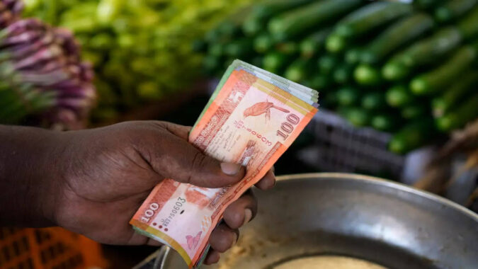 Inflation eases sharply in bankrupt Sri Lanka