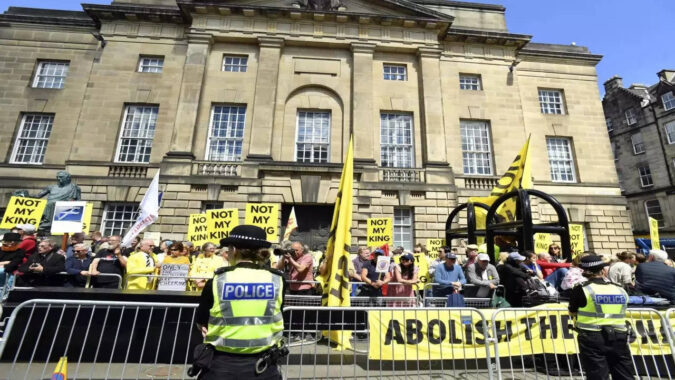 ‘Not my king’: King Charles’ coronation in Scotland met with protests, videos viral