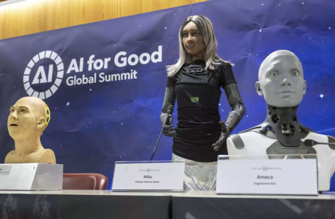 Artificial Intelligence: Humanoid robots say they could be better leaders but will not rebel against human creators