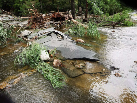 Flash floods rage in Vermont, New York; 50 rescued by swift boat