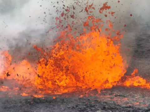 Iceland: 'Boiling ice cream': Visuals go viral as Iceland witnesses volcanic eruption near capital