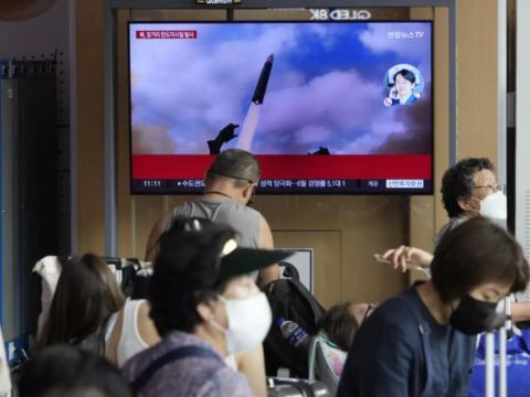 North: North Korea launches long-range missile toward sea after making threat over alleged US spy flights