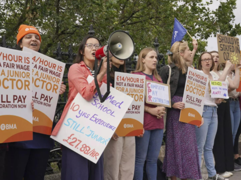 Tens of thousands of doctors in England start 'longest' strike in health system's history