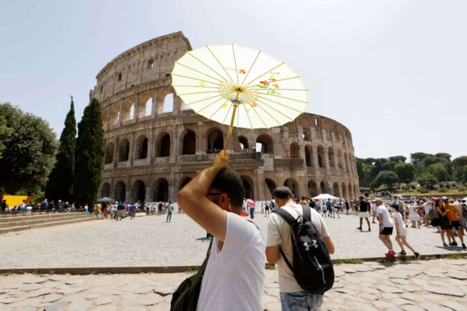 Record highs scorch the globe as Europe prepares for heatwave peak