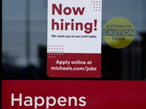 US jobless claims fall again as labor market continues to flash strength