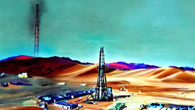 China is drilling another 10,000-metre hole, this time for gas