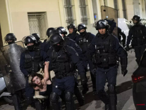 New tensions in France after policeman jailed over violence