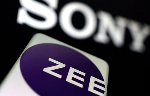 Zee Entertainment and SONY logos.(REUTERS)