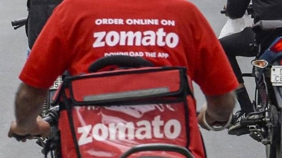 Zomato, which also runs grocery delivery service Blinkit, said consolidated revenue from operations rose 70.9% to 24.16 billion rupees in the first quarter.