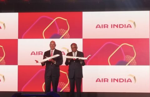 Campbell Wilson, CEO and MD, Air India and Chandrasekaran