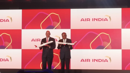 Campbell Wilson, CEO and MD, Air India and Chandrasekaran