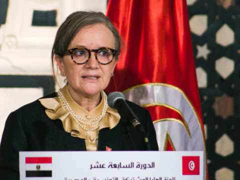 Tunisia: Tunisia's president sacks prime minister, the first woman to hold that job in an Arab League nation